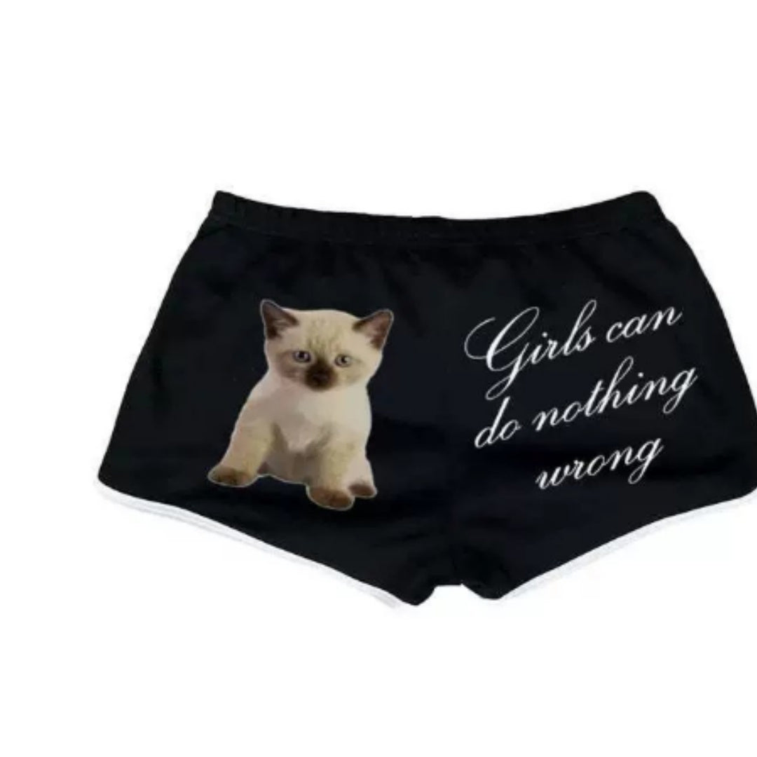 Female European And American Printed Bow Camisole Vest