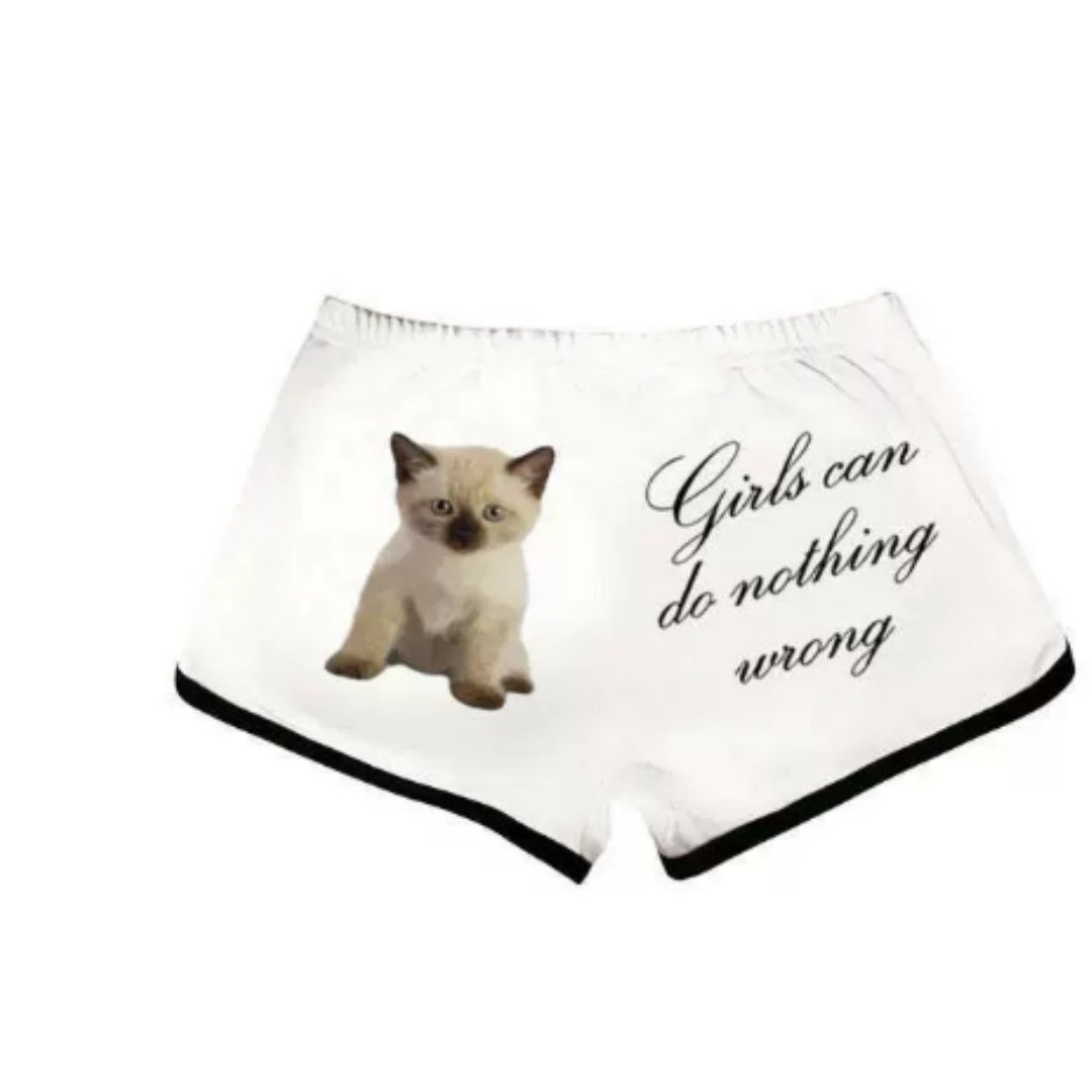 Female European And American Printed Bow Camisole Vest